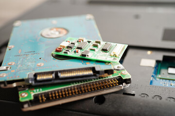 Repairing and upgrade circuit mainboard of notebook, electronic, computer hardware and technology...