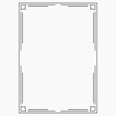 original image, decorative ornamental frame, original design