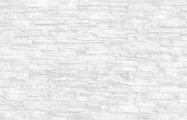 Empty black and white (light gray)  grain stone brick wall made with blocks for abstract  background and texture. beautiful patterns, space for work, banner, wallpaper close up, horizontal.