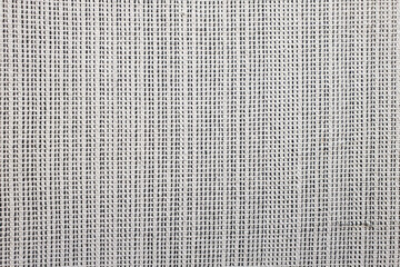 cotton white black rug texture background. textile, close up floor carpet, bathroom mat full frame.