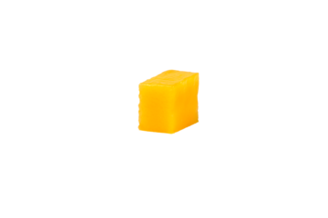 Cube shape of mango piece