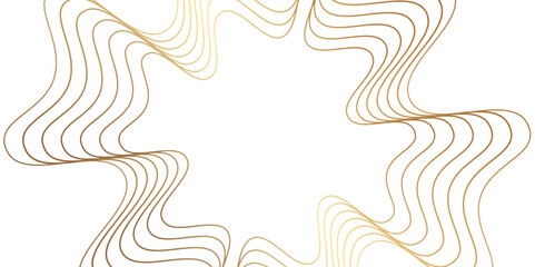 gold and white abstract background with flowing particles. Digital future technology concept. Abstract white paper wave background and abstract gradient and white wave curve lines.