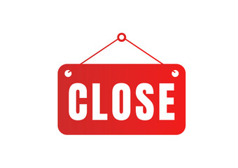 Cose stamp. close square grunge sign. label