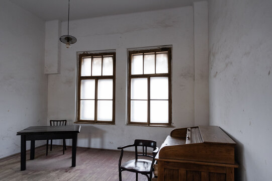Registration office in the Small Fortress, which served as a Prague Gestapo prison for opponents of the Nazi regime in 1940&mdash;1945. Terezin Memorial