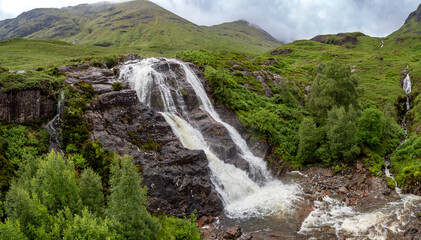 Glencoe waterfalls, Scotland
