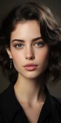 Perfect French Makeup with a Minimalist Touch AI Generated