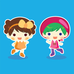 vector character animal cute cartoon