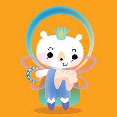 vector character animal cute cartoon