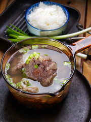 Ox tail soup