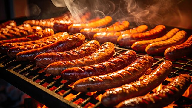 grilled sausages, oktoberfest