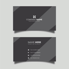 Naklejka premium Elevate Your Brand with an Elegant Business Card