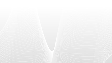 Abstract white gray colors with wave lines pattern texture business background.