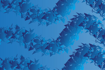 Abstract fractal swiri colourful exploration with motion design,multicolour psychedemic blue pattern art with blue colour andaquarium decoration with wave deep texture