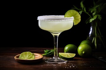 Margarita Cocktail with Lime