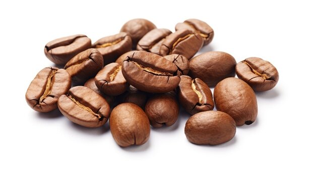 Coffee beans. Coffee drink. Brown Grains.