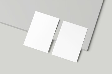 A4 Flyer Blank Mockup