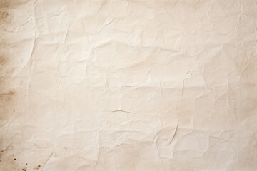 Old pale yellow paper background texture. Wallpaper or backdrop.