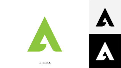 Letter A logo. Icon design. Template elements - vector sign