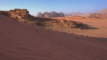 landscape in the desert
