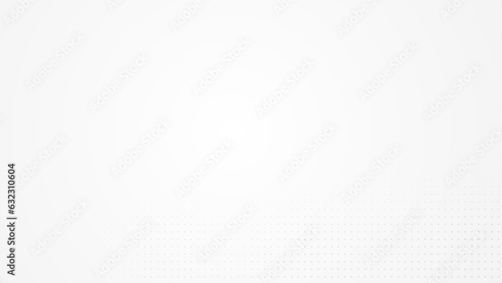 Poster dot white gray pattern gradient light texture background. abstract technology big data digital backg