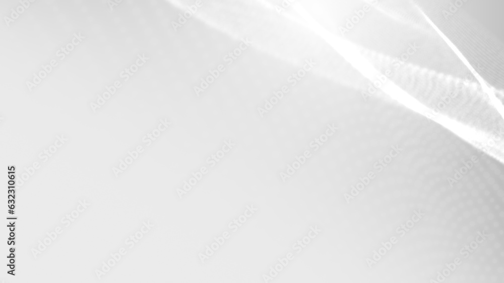 Poster dot white gray wave light technology texture background. abstract big data digital concept. 3d rende