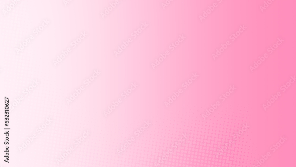 Poster dot pink pattern gradient texture background. abstract pop art halftone and retro style.