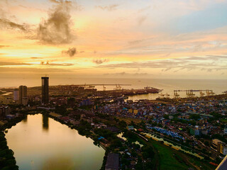 The Lotus Tower in Colombo offers a breathtaking view that encompasses the bustling cityscape and...