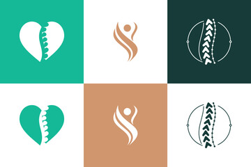 Chiropractic logo design element for your business
