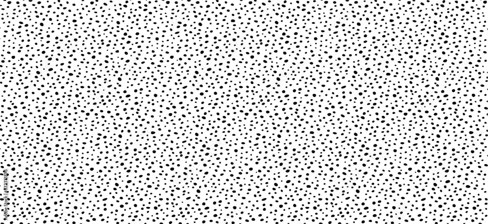 Aufkleber small uneven spots and particles of debris. abstract vector texture. distressed uneven background. g