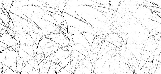 Scratched Grunge Urban Background Texture Vector. Dust Overlay Distress Grainy Grungy Effect. Distressed Backdrop Vector Illustration. Isolated Black on White Background. EPS 10.