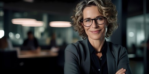 Fototapeta premium portrait of a business woman, entrepreneurship, professional, company