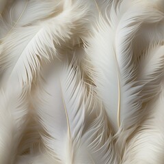 Soft Whispers: Seamless Goose Feather Texture