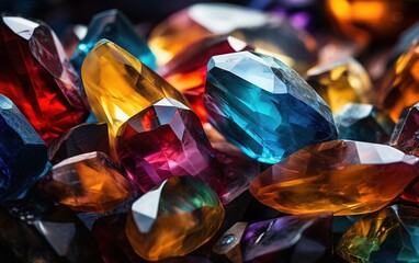 Nature Treasures A Close Up Look at Brilliant Gemstones The Allure of Gemstones A Journey into Shiny Luxury