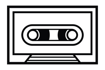 Cassette Tape Vector Illustration