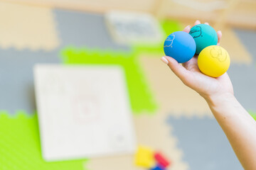 physical education class in school