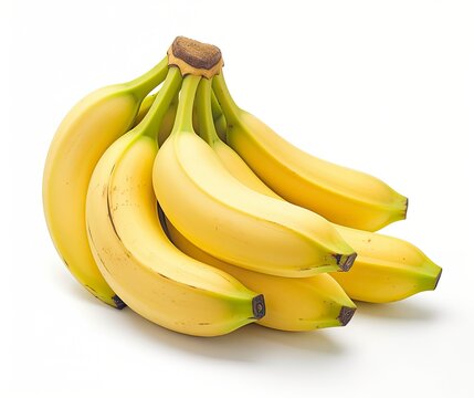 A stack of fresh bananas created with Generative AI technology