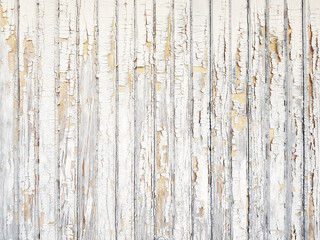 White vertical boards wood. Planks texture background