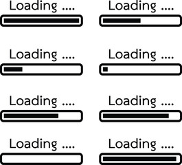 Loading Bar SVG, Loading Bar PNG, Loading Bar EPS, Loading Bar Clip Art, Loading Bar Cut Files for Cricut, Loading Bar Files for Silhouette,
