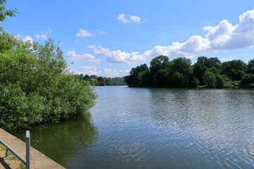 A beautiful summers day in Mote Park