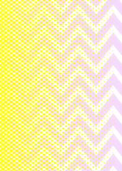 Zig zag wave background. Yellow vertical backdrop with copy space, Suitable for social media promotions, events, banners, posters, anniversary, party, and online web Ads