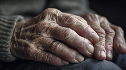 Fototapeta premium alte Hände