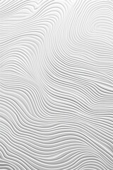 A close up of a white wall with wavy lines. Digital image.