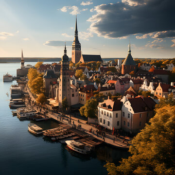 estonia areal view 
