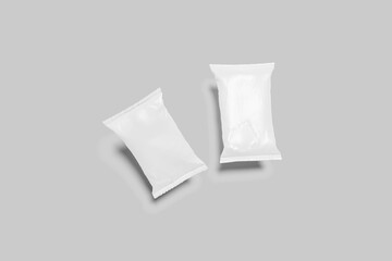 Snack Packaging Blank Mockup