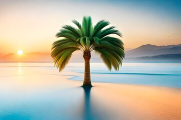 Fototapeta premium palm trees