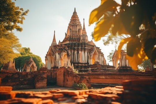 Ayutthaya Historical Park in Thailand travel destination picture