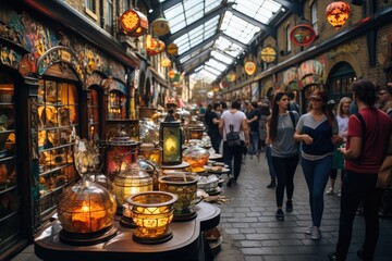 Camden Market in London England travel destination picture