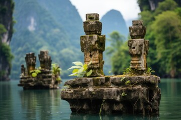 Obraz premium Khao Sok National Park in Thailand travel destination picture