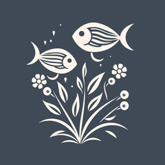 Fish corals seaweed kelp nori spirulina sea cabbage Mackerel 
Tuna Pelamida Herring Herring 
Hamsa Tulka sardine