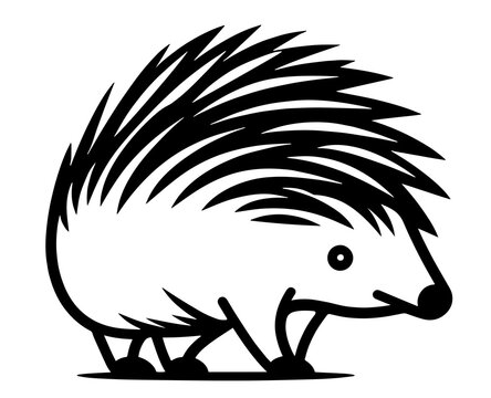 recommend clip art: Hedgehog wolverine wildlife forest field